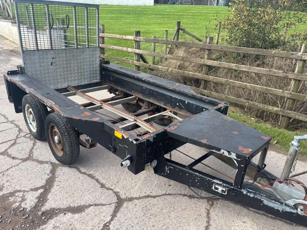Ifor Williams 8ft x 4ft plant trailer - Image 1