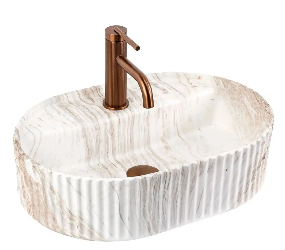 Stone Effect Countertop Basin - Image 4