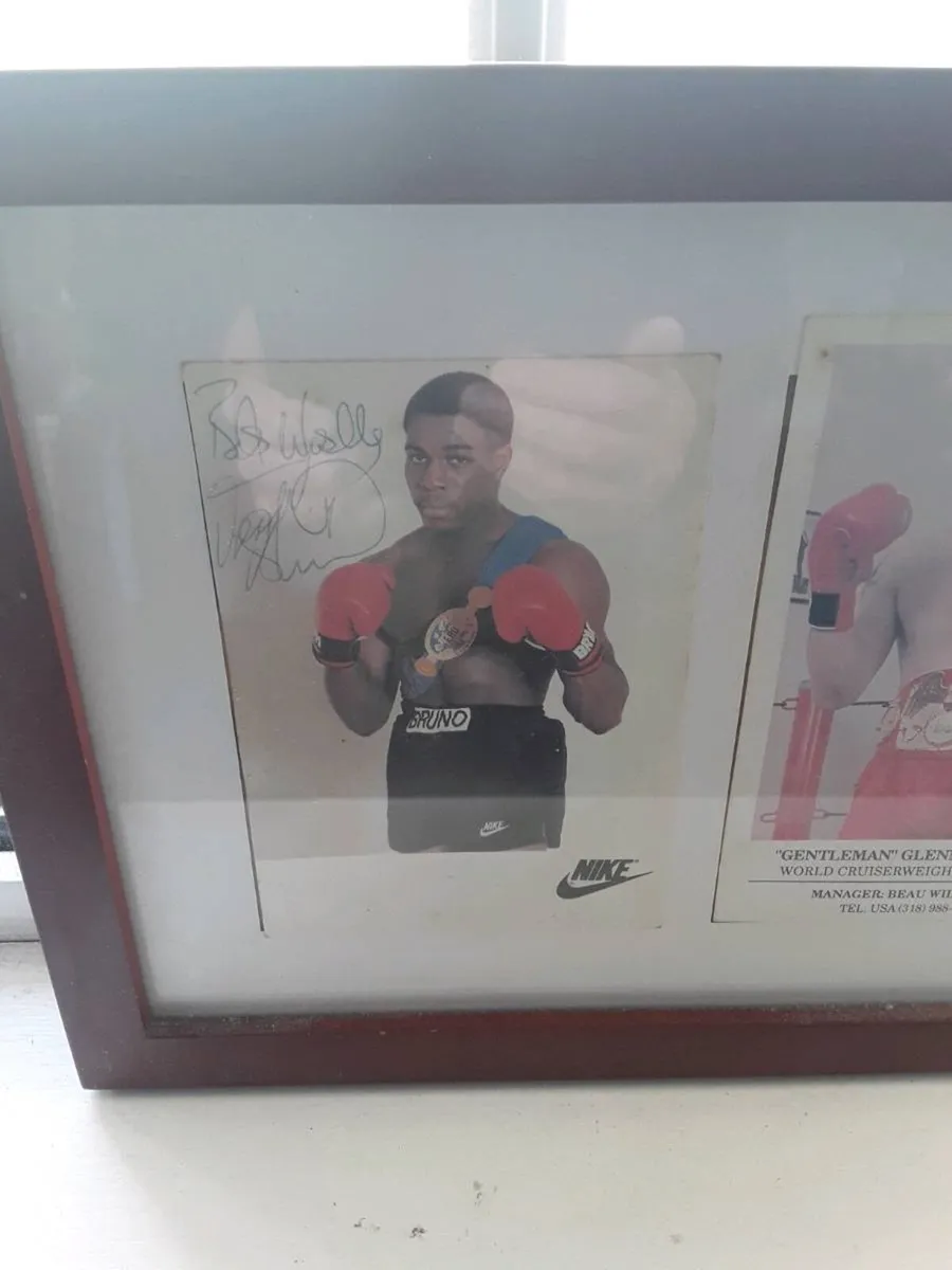 Boxing signed pictures mcguigan bruno and  McCrory - Image 3