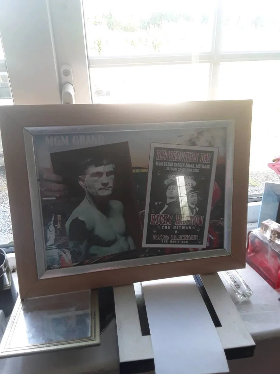 Boxing signed pictures mcguigan bruno and  McCrory - Image 4