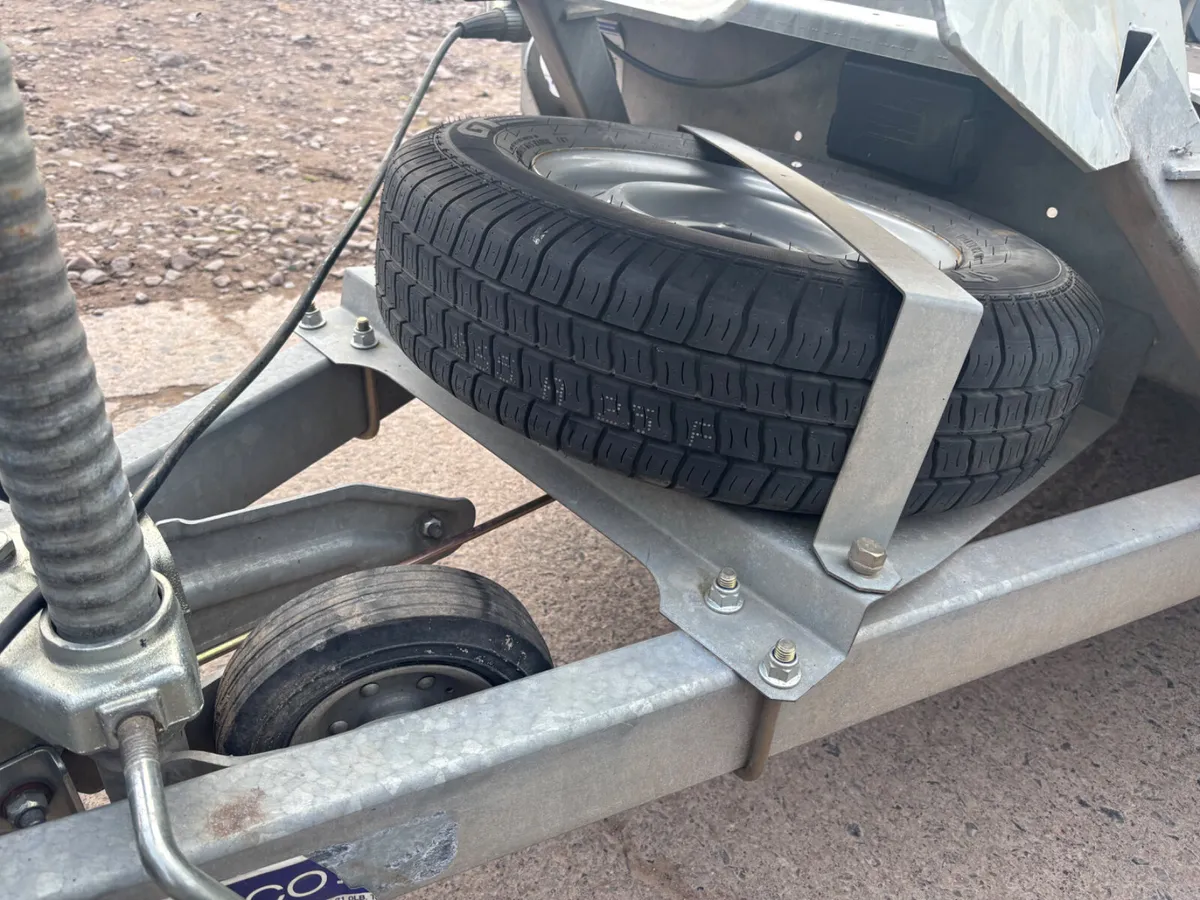 Ifor williams 9ft x 4ft 3” plant trailer - Image 3