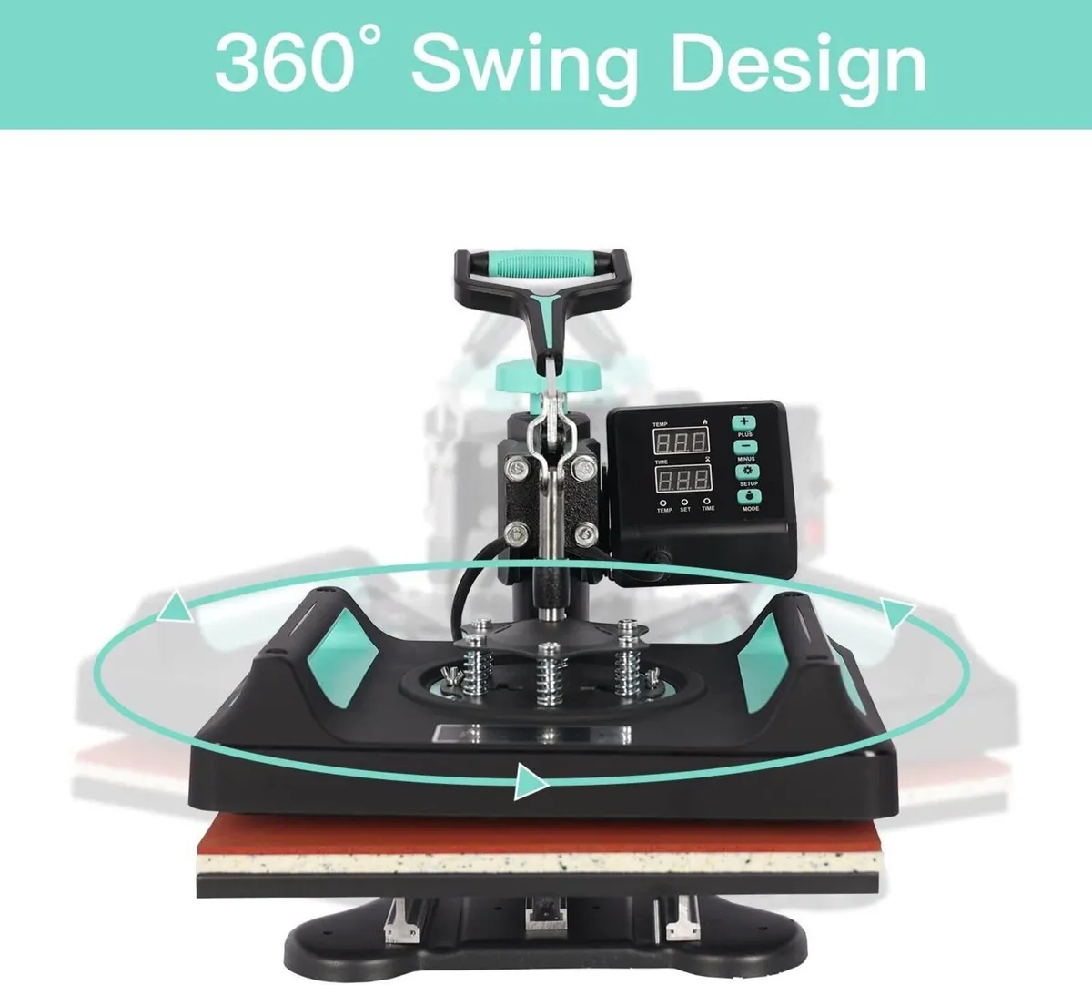 8-in-1 Multi-Function Heat Press Machine - Image 3