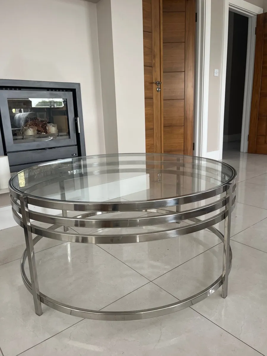 Shanleys - Glass Coffee Table - Image 1