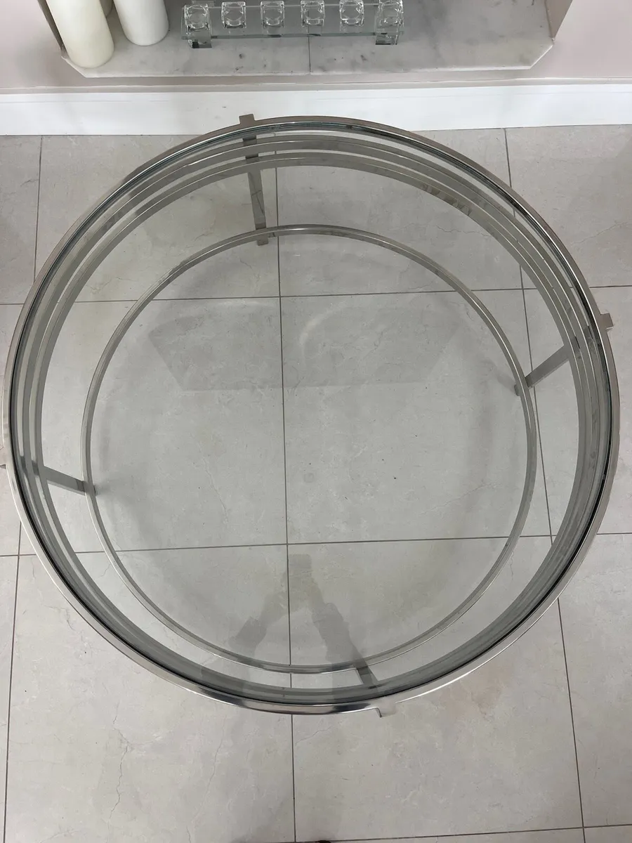 Shanleys - Glass Coffee Table - Image 3