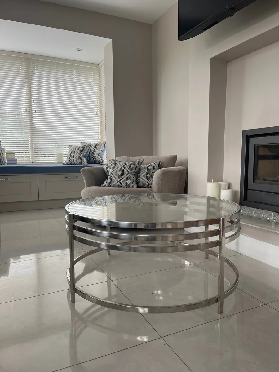 Shanleys - Glass Coffee Table - Image 4