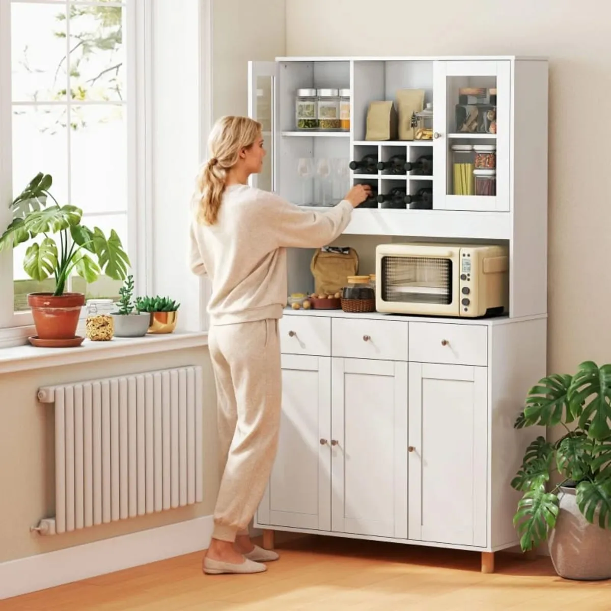 Space-Saving Kitchen Cabinet — Compact Storage Org - Image 3