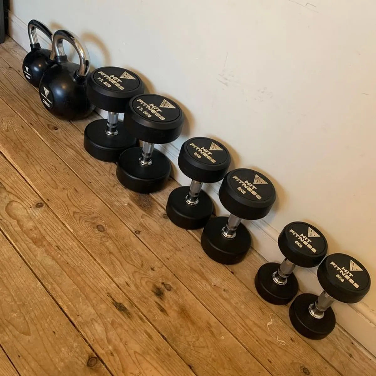HIT Fitness Dumbbell & Kettlebell Bundle - Image 1