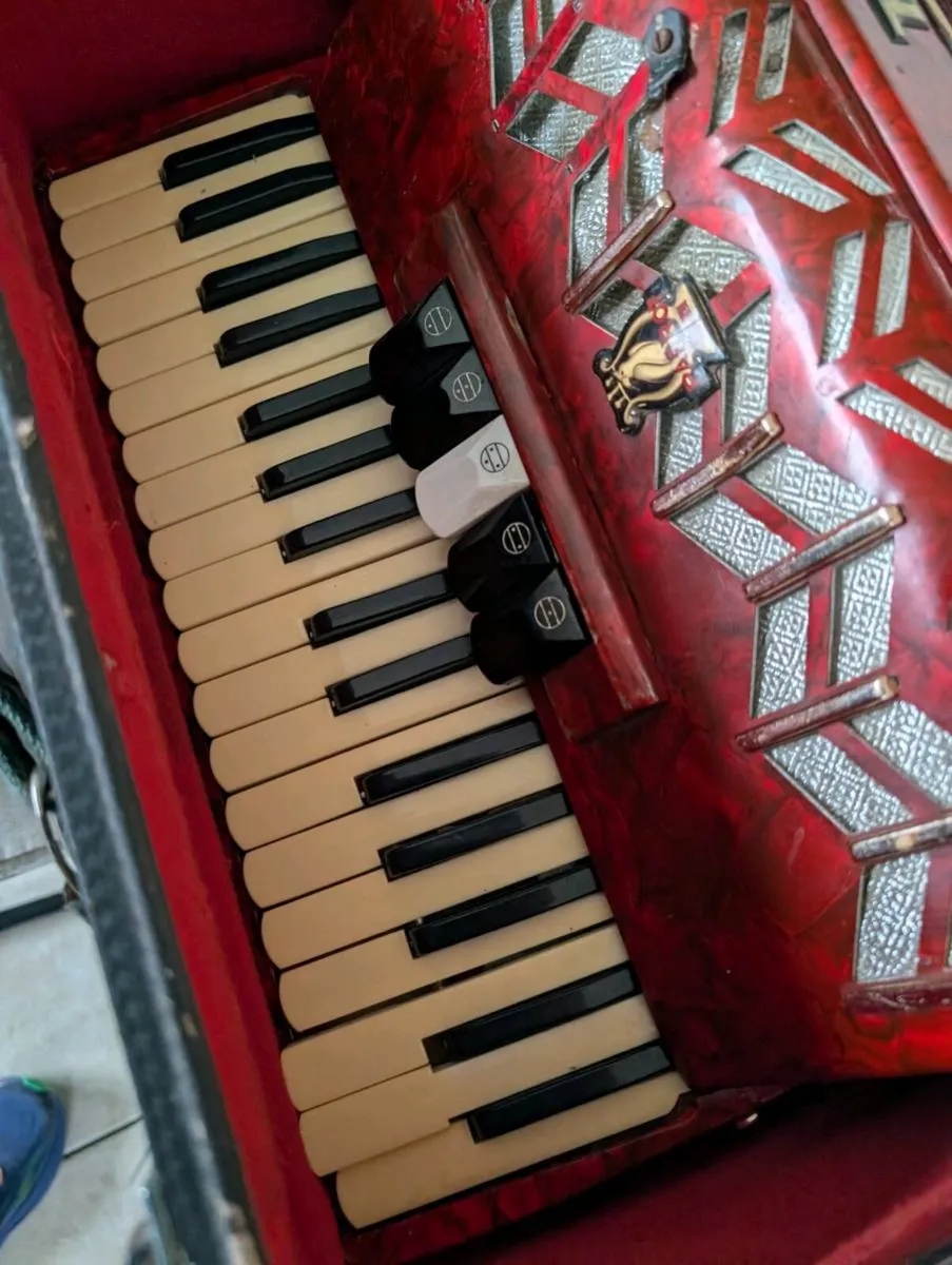 Vintage Parrot 34-key, 72-bass piano accordion - Image 4