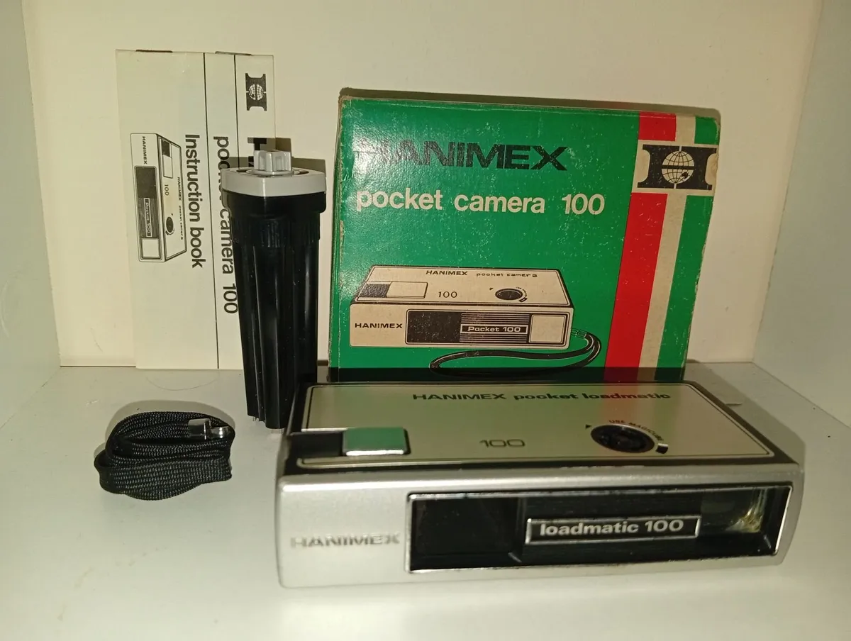 Hanimex Pocket Camera 100 110 Cartridge Vintage - Image 1