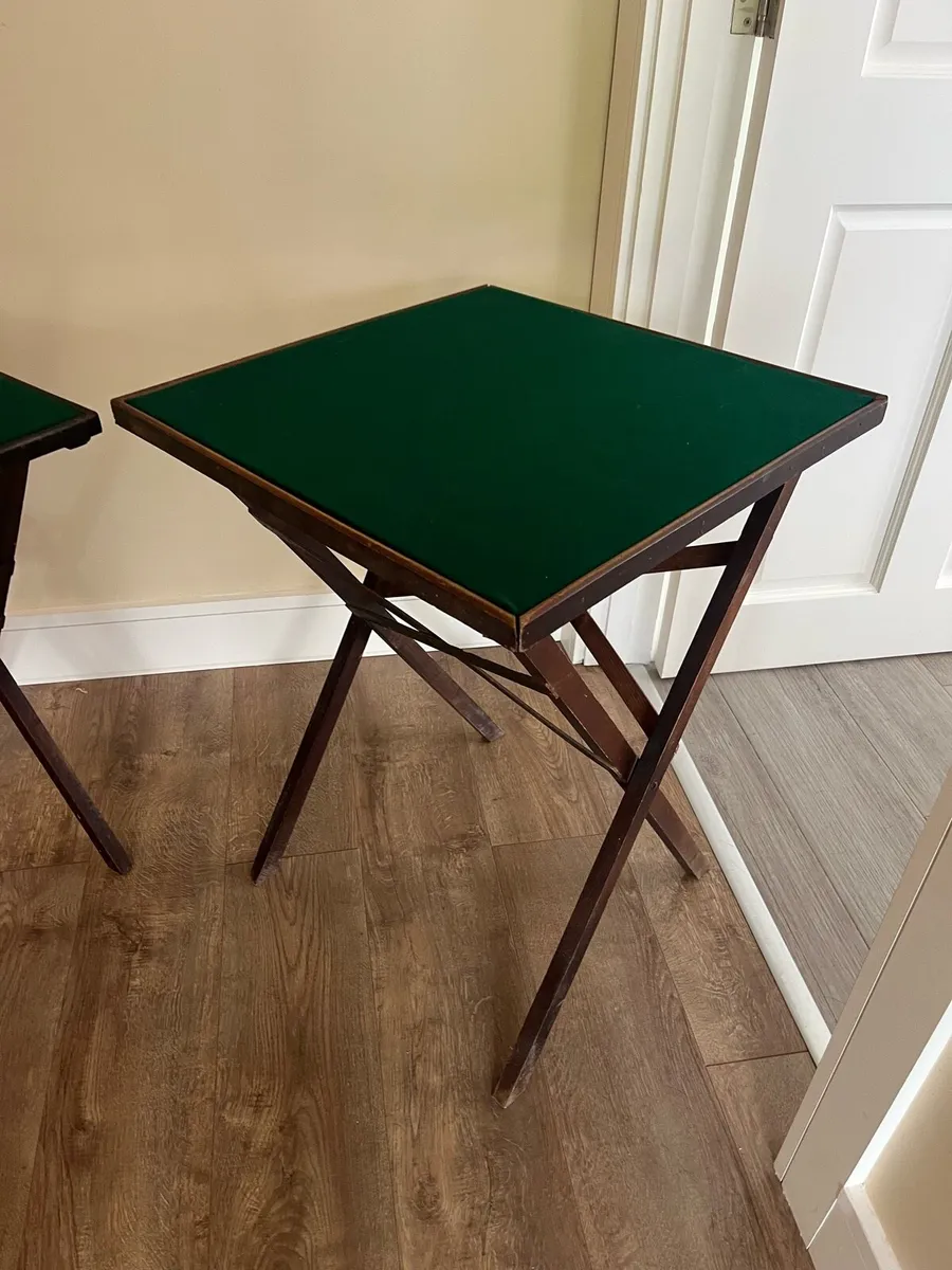 1930s Card Tables - Image 3