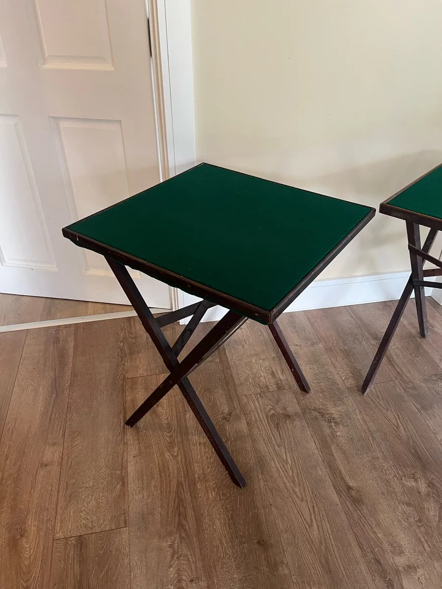 1930s Card Tables - Image 4