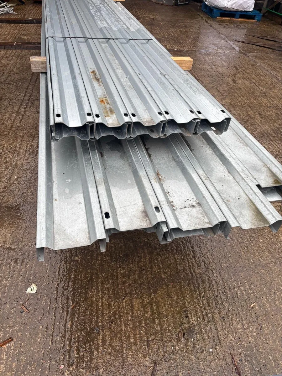 New Galvanised Purloins £1.50 per ft plus Vat - Image 1