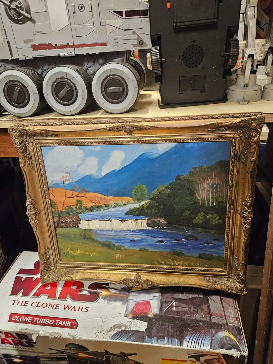 Picture Oil on Canvas - Image 1