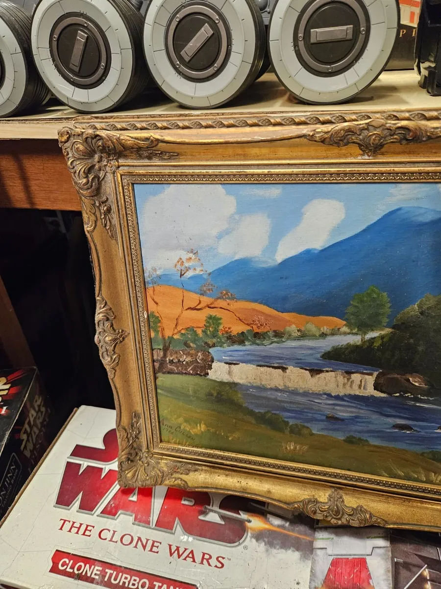 Picture Oil on Canvas - Image 3