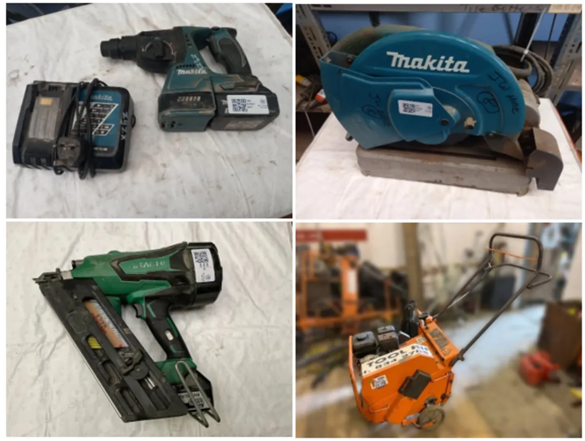JW Hire Small Tools For Auction - Image 1