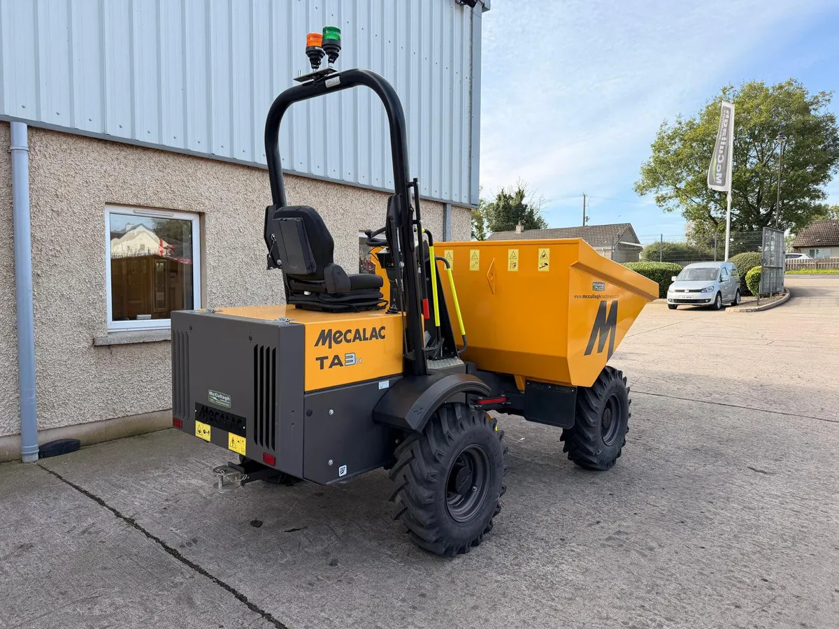New Mecalac / Terex TA3 3 Tonne Dumper - Image 2