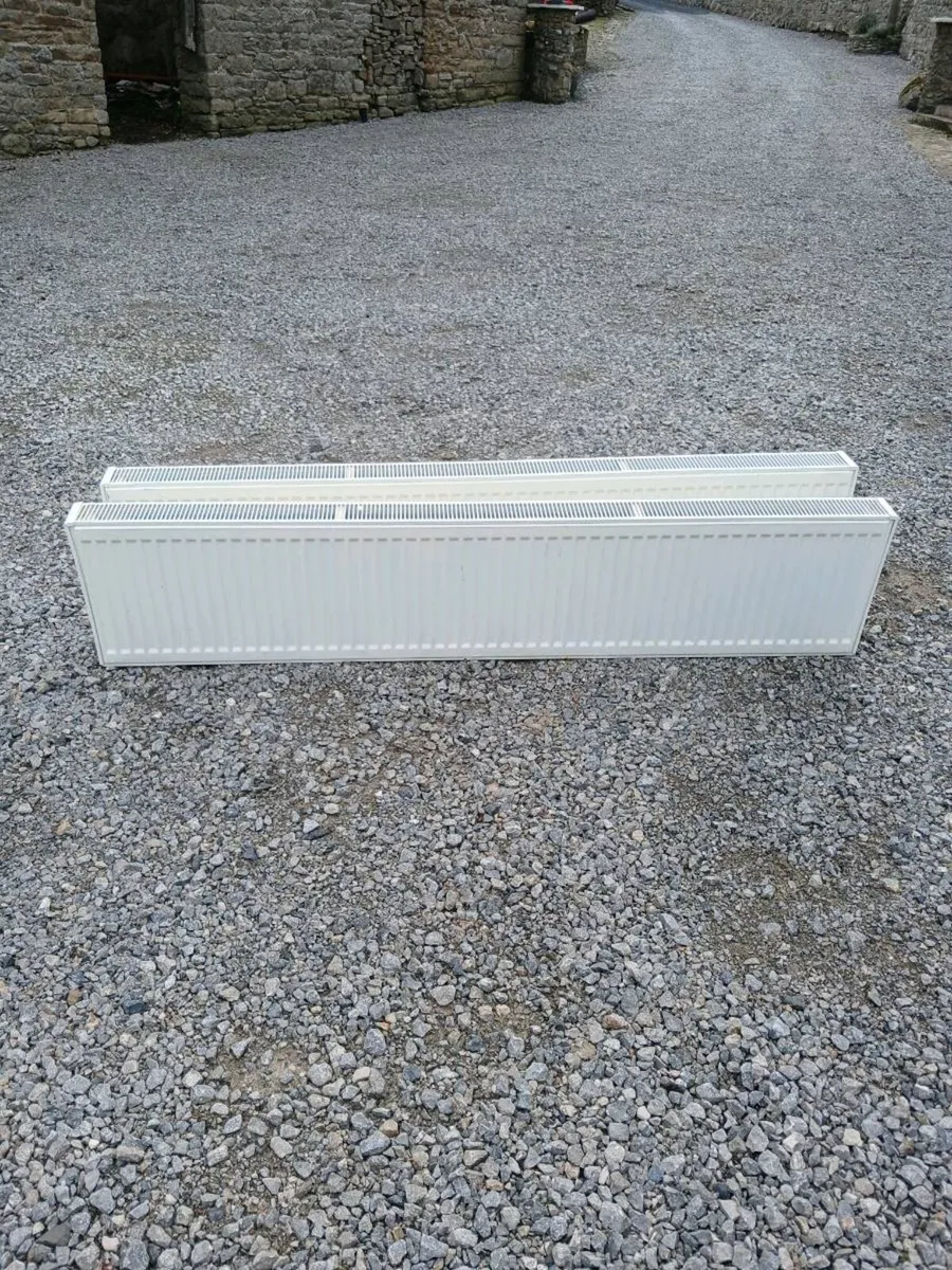 Radiators x2 1900x400mm - Image 1
