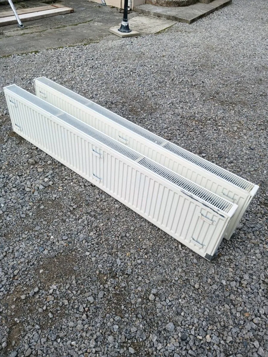 Radiators x2 1900x400mm - Image 3