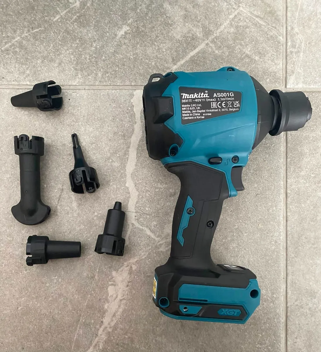 AS001GZ05 40V XGT Dust Blower + Makpac Case - Image 3