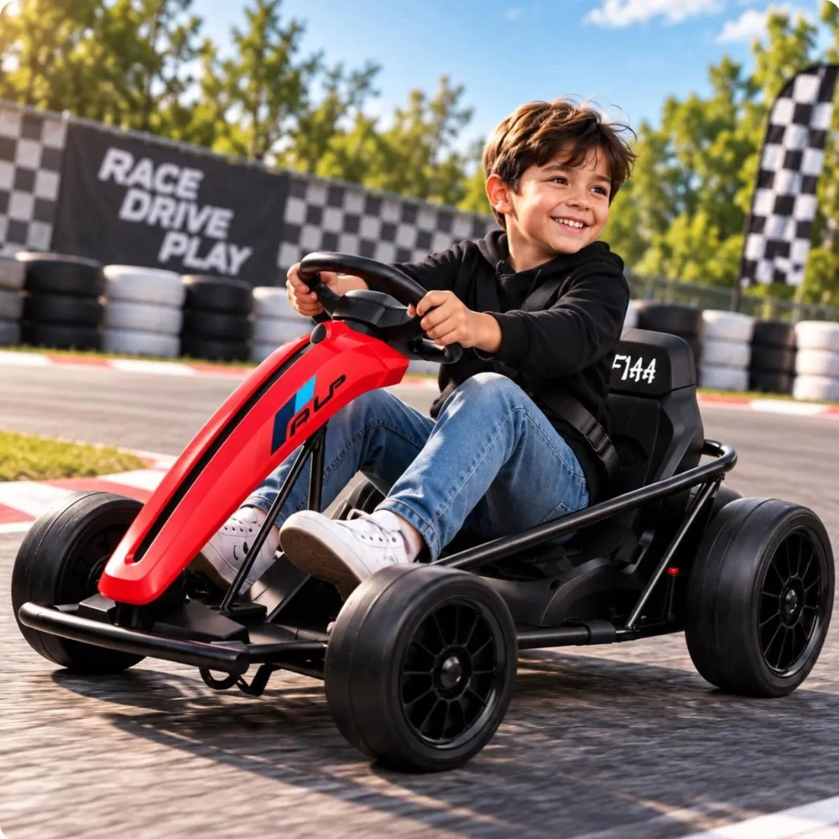 Drift 24V Electric Ride On Go Kart - Image 1