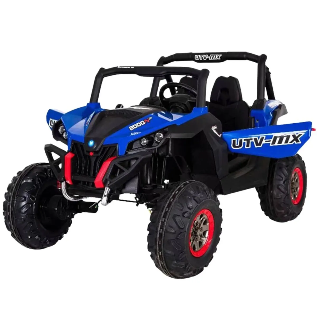 Ground Commander 24V Electric Ride On Buggy Blue - Image 2