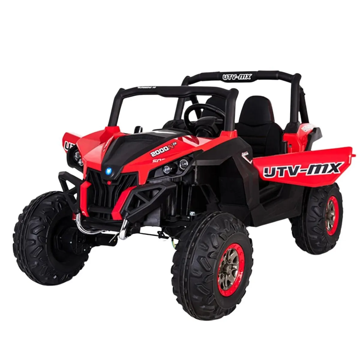 Ground Commander 24V Electric Ride On Buggy Red - Image 2