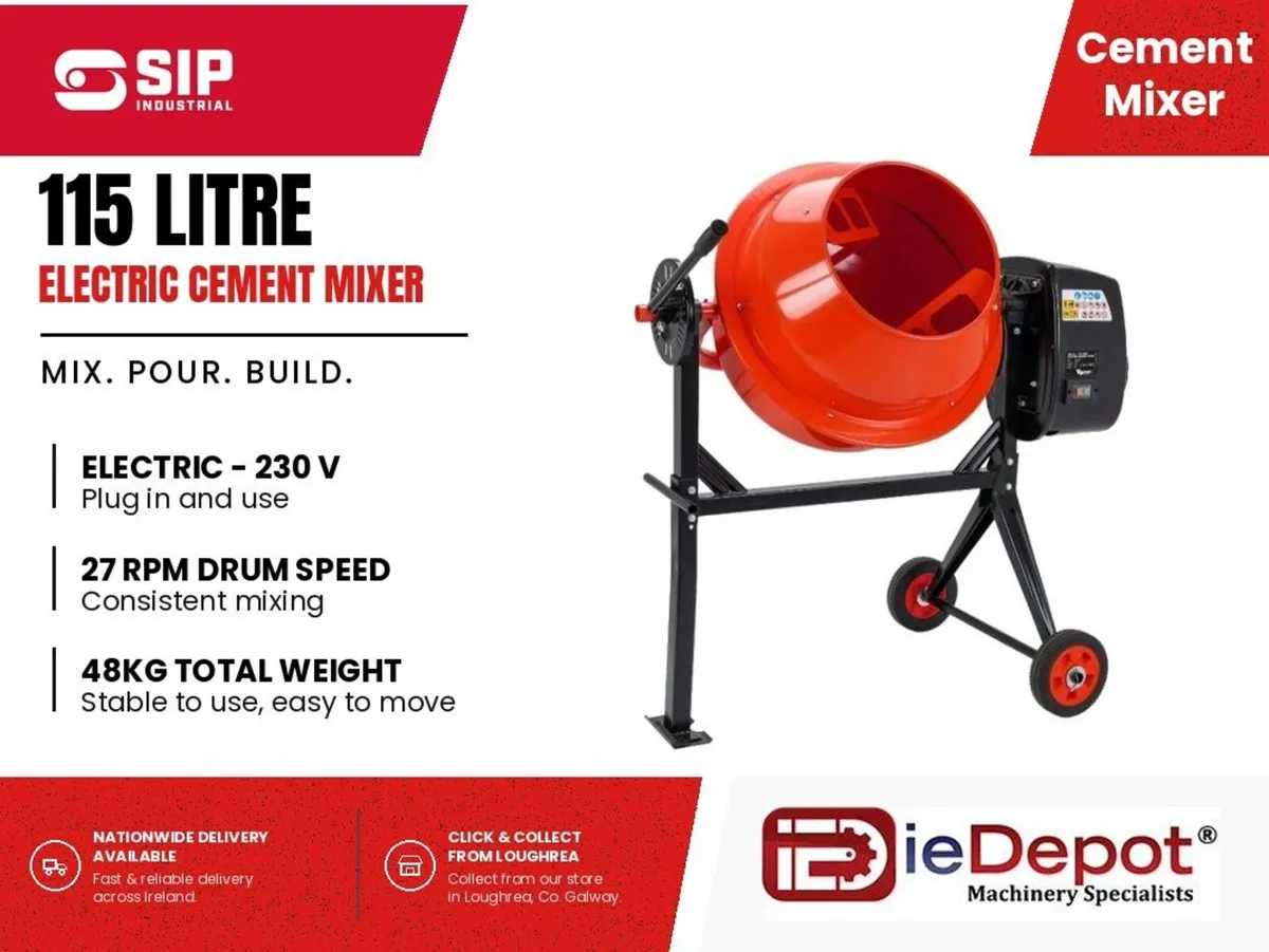Electric Cement Mixer