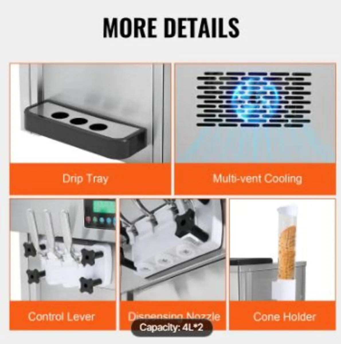 Commercial Ice Cream Machine - Image 4