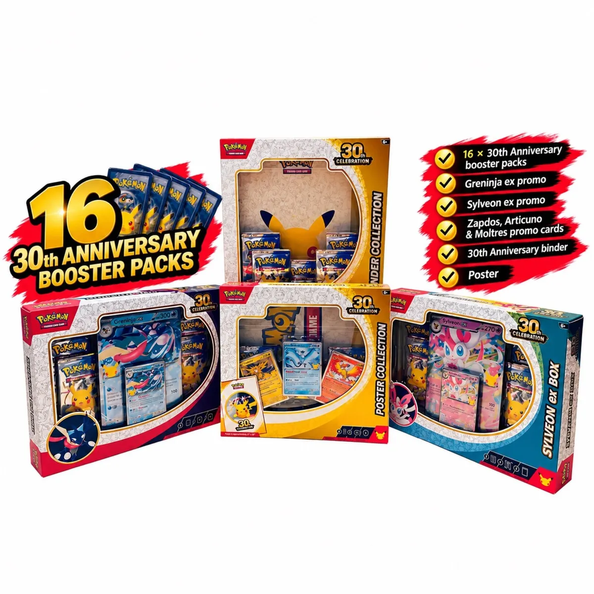 Pokémon TCG 30th Anniversary Celebration – Complet - Image 1