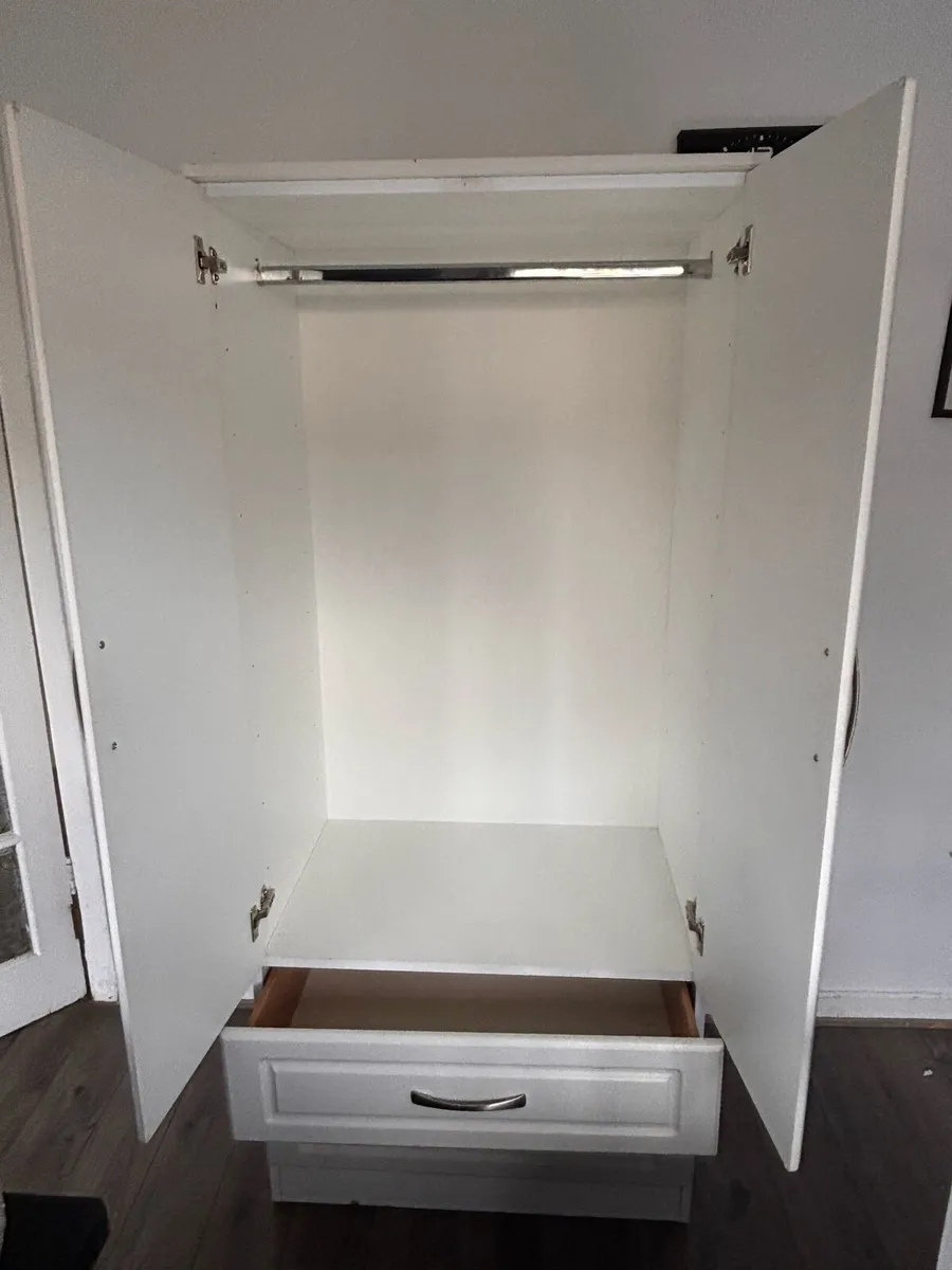 White wardrobe- can deliver - Image 2