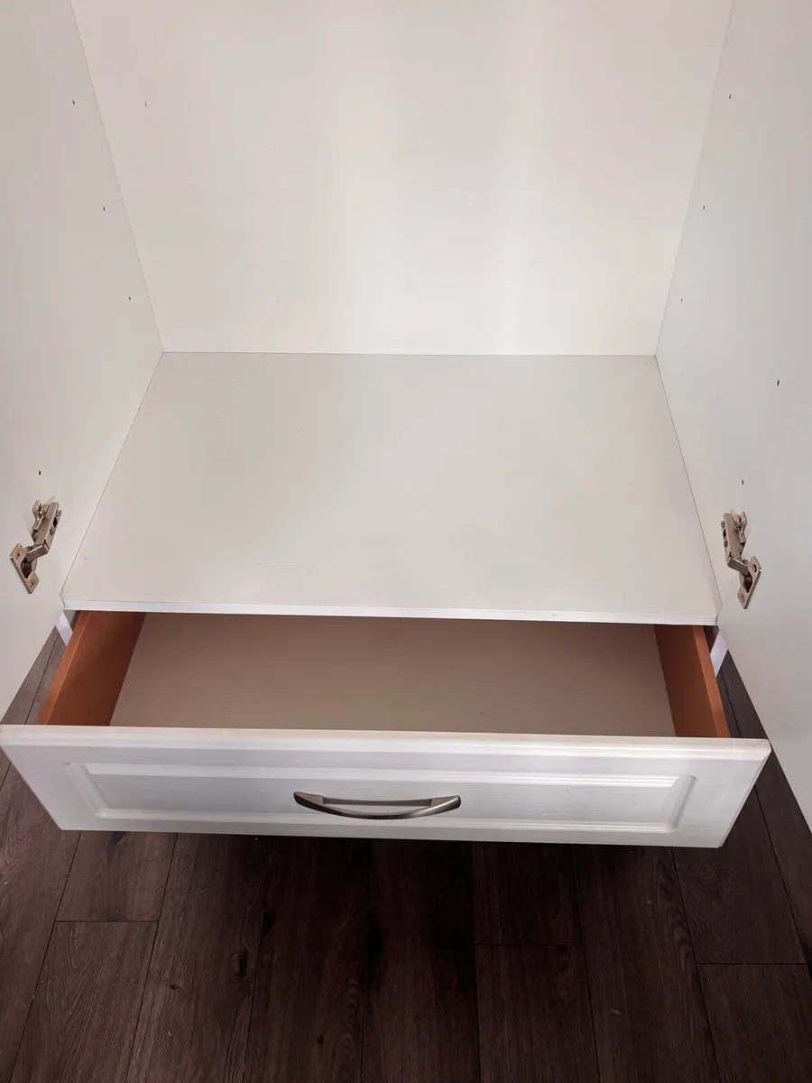 White wardrobe- can deliver - Image 3