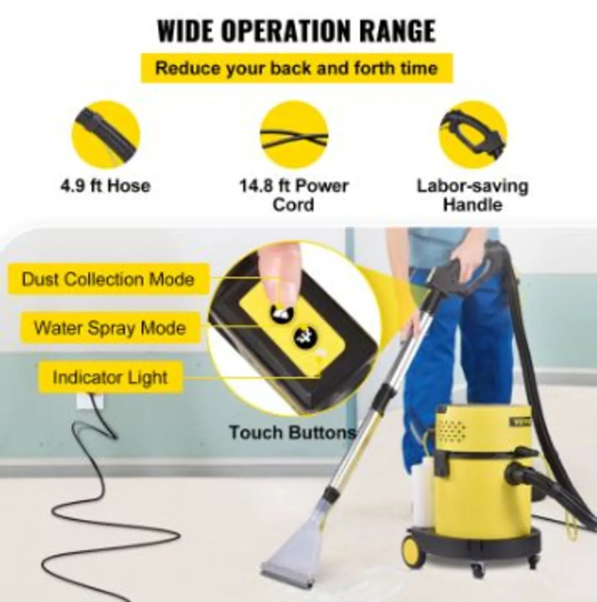 Wet Dry Vacuum Cleaner - Image 4