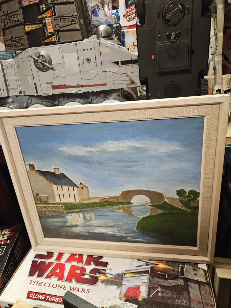 Picture Oil on Board - Image 1