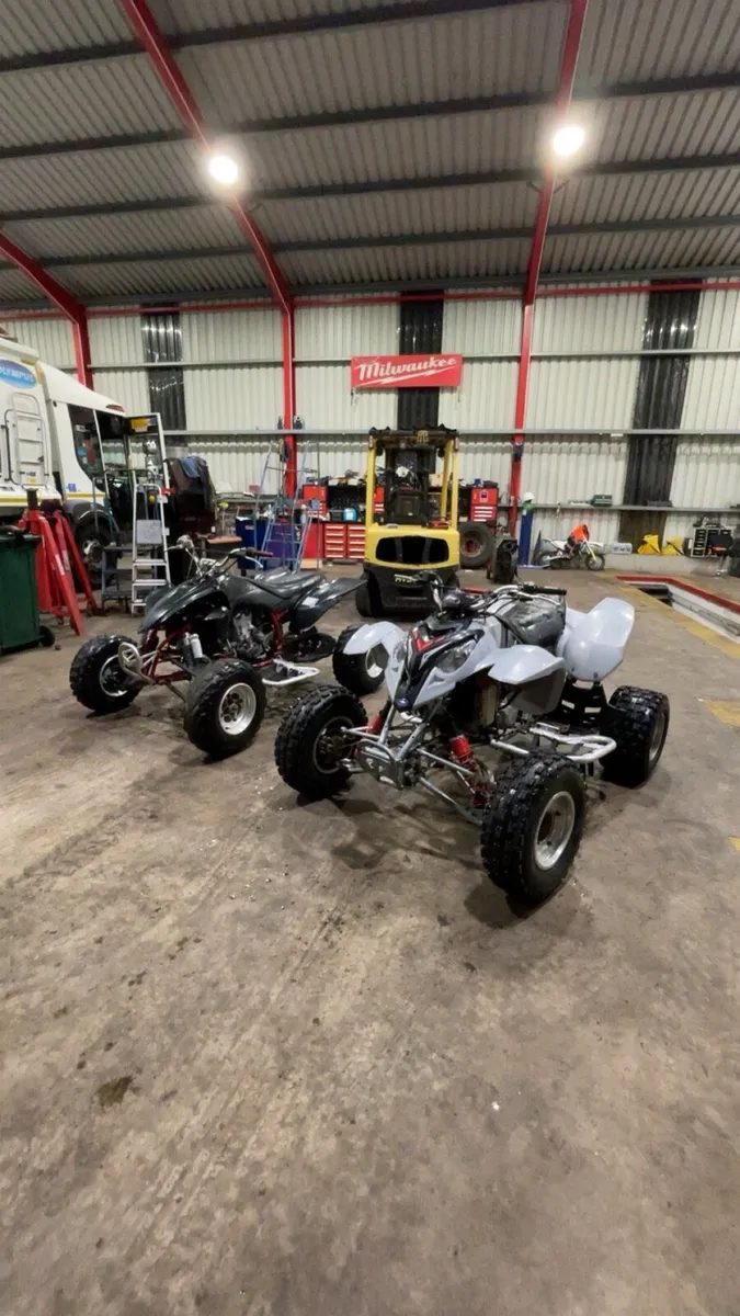 Polaris predator 500&yamaha 450 race quad - Image 1