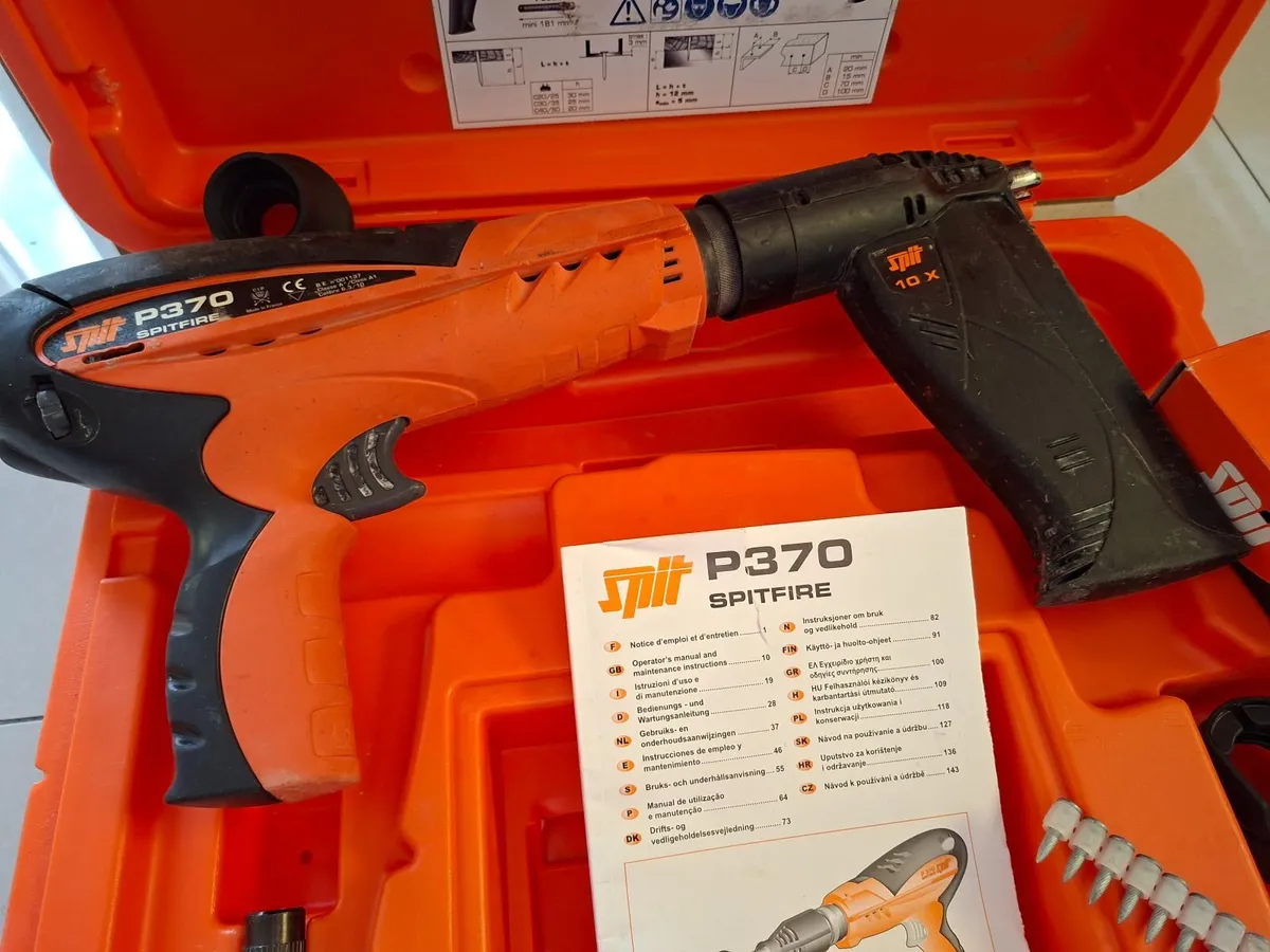 Spit P370 Powder Actuated Nail Gun "Serviced" - Image 4