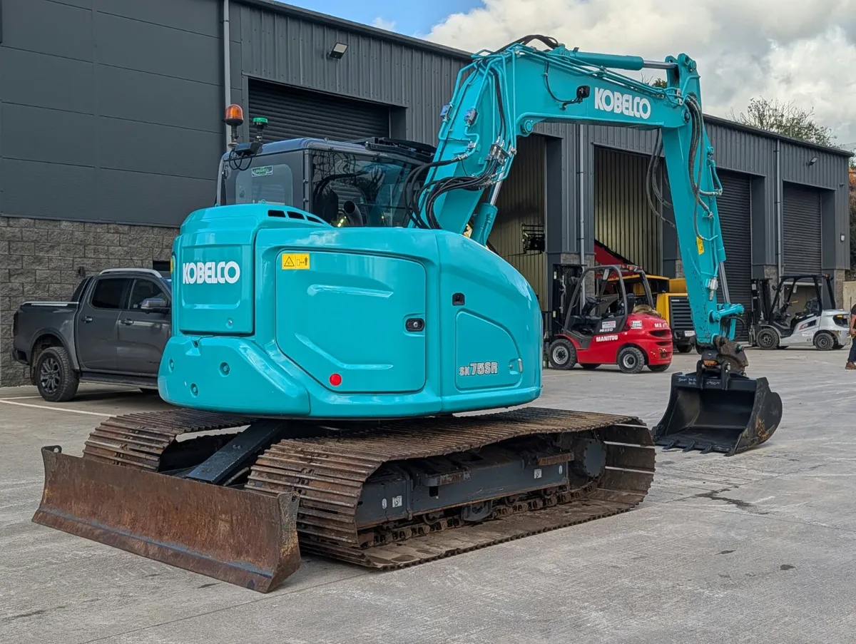 2023 KOBELCO SK75SR-7 ONLY 1200HRS - Image 2