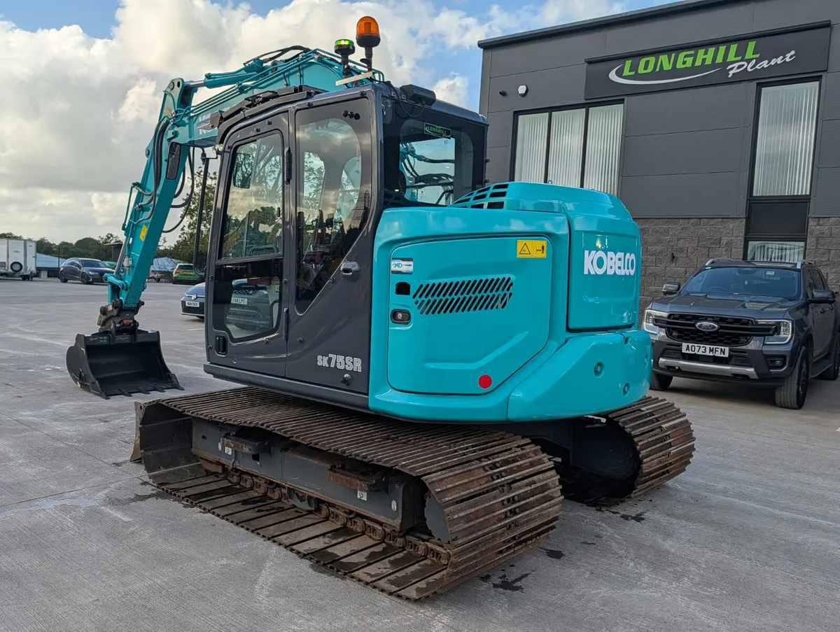 2023 KOBELCO SK75SR-7 ONLY 1200HRS - Image 3