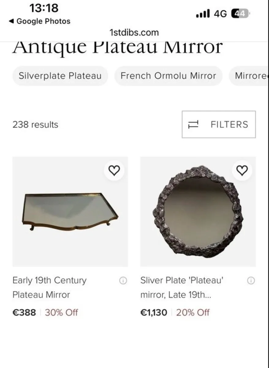 Victorian period mirror - Image 2