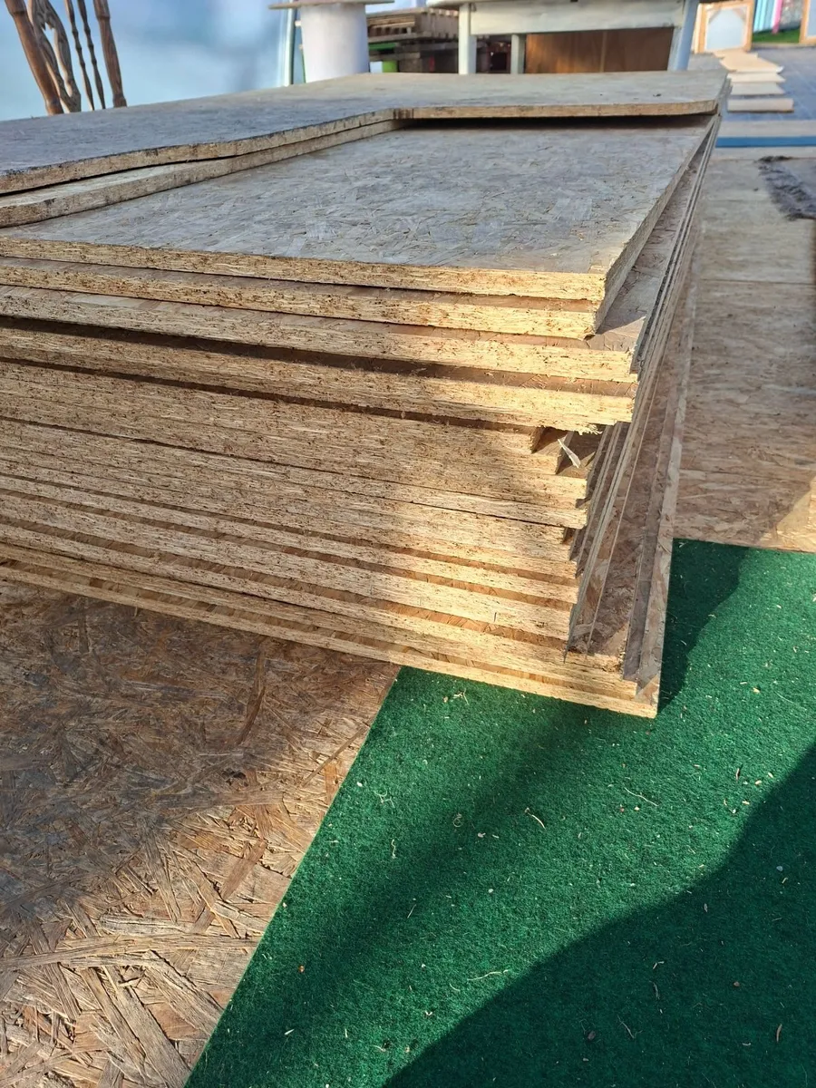 24 OSB 8x4 foot boards used for 2 weeks flooring - Image 3