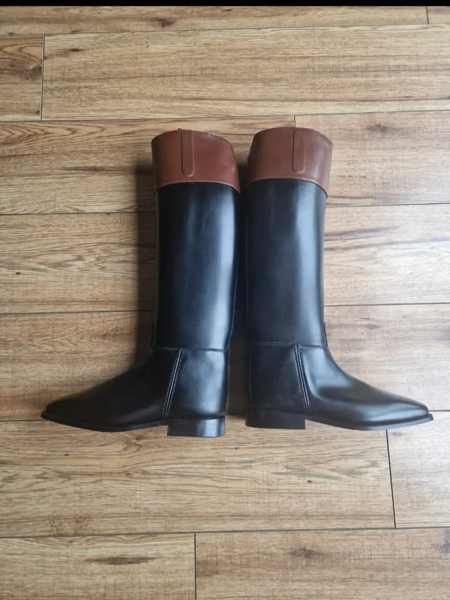 Mens Brown Top Cavallo Hunting Boots