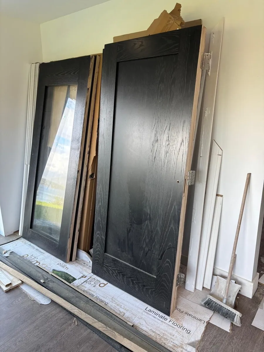 Doors - 34” Black doors - Image 1