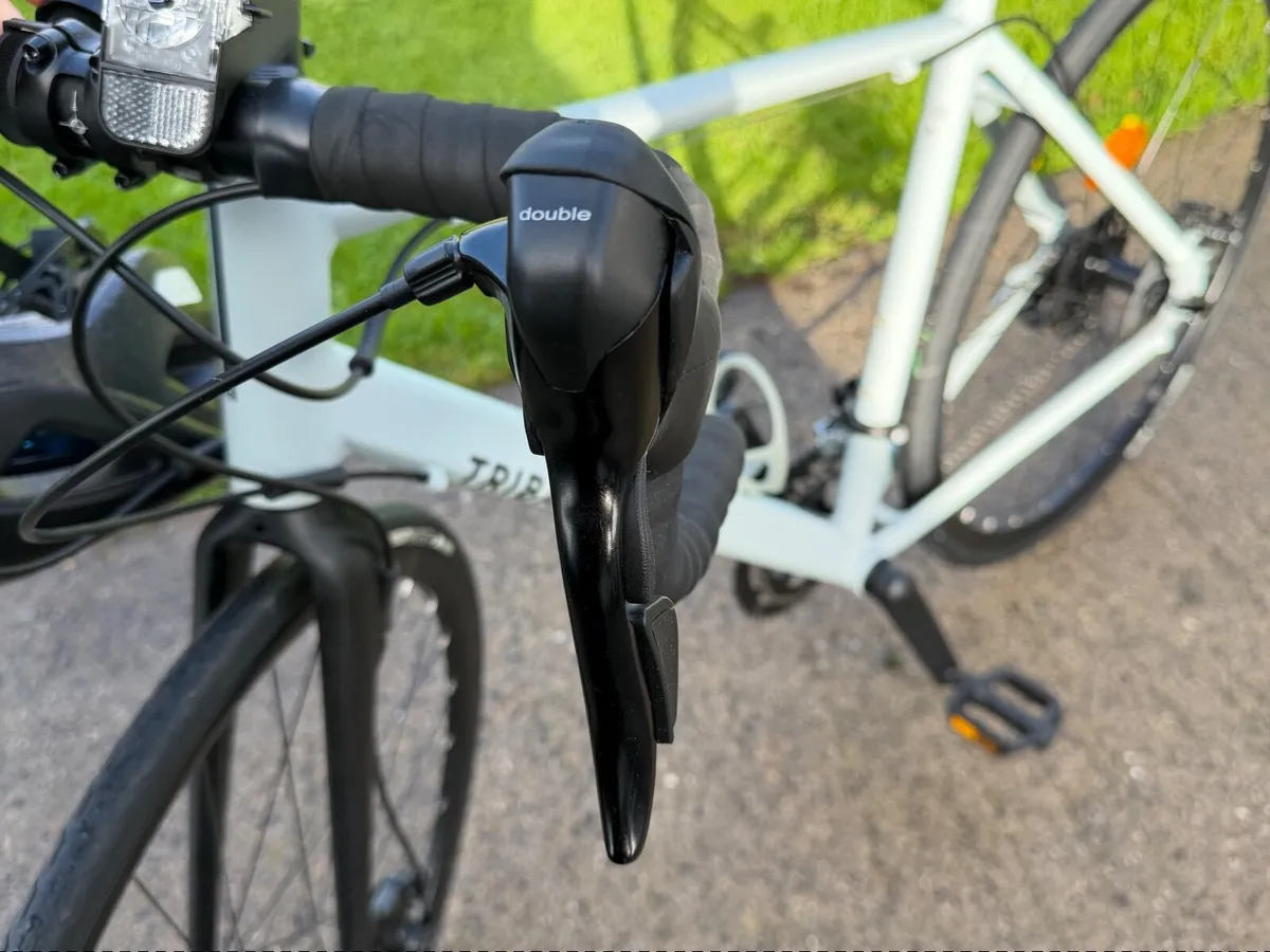Road Bike Triban RC 120 Disc Brake - Grey - Image 3