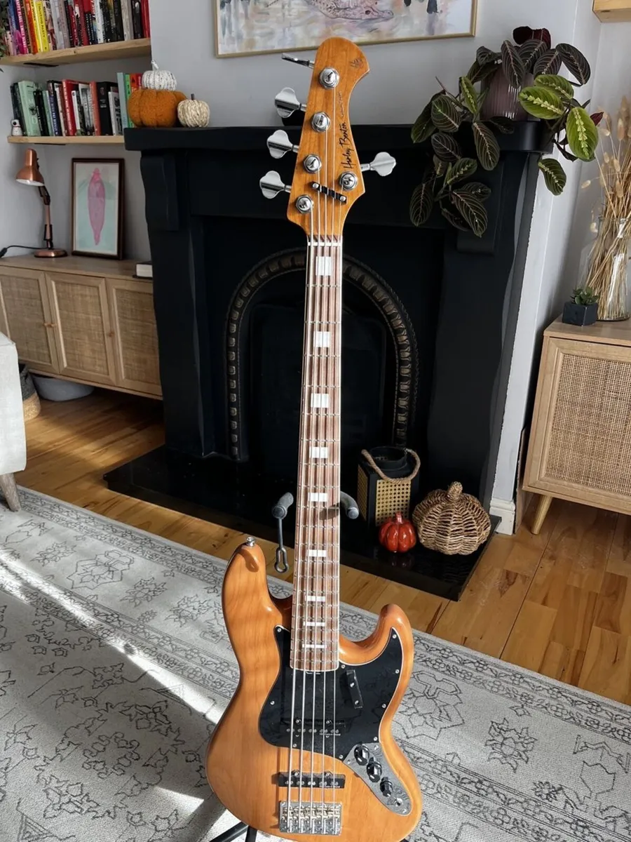 Harley Benton MV-5JB Natural - Image 1