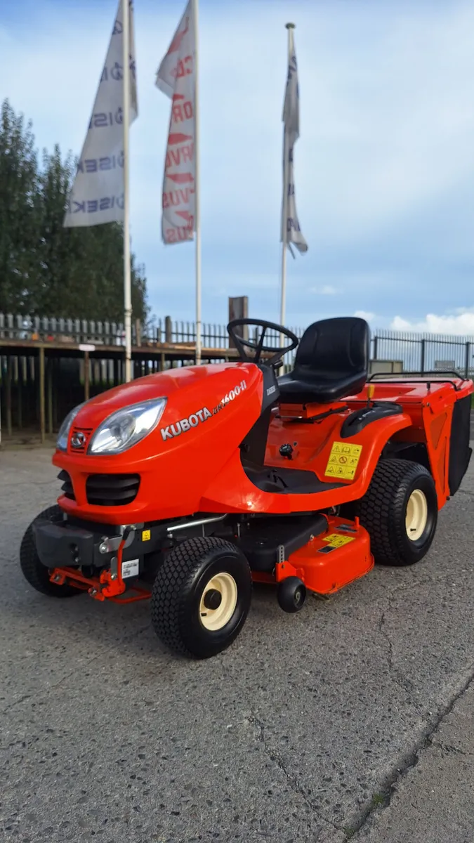 Kubota GR1600 ride on mower - Image 2