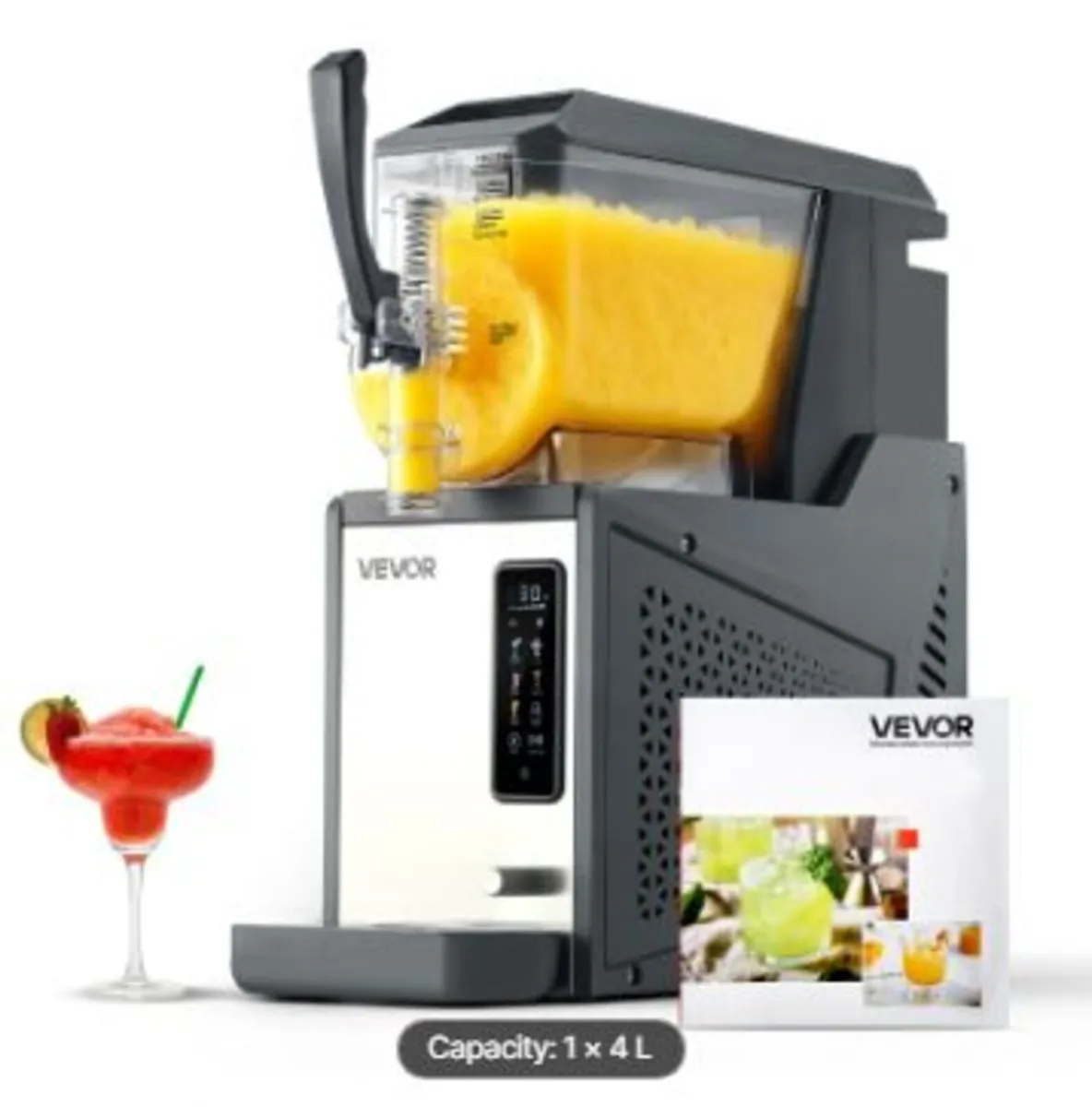 Slushie Machine, 4L/135oz No Ice Needed - Image 1