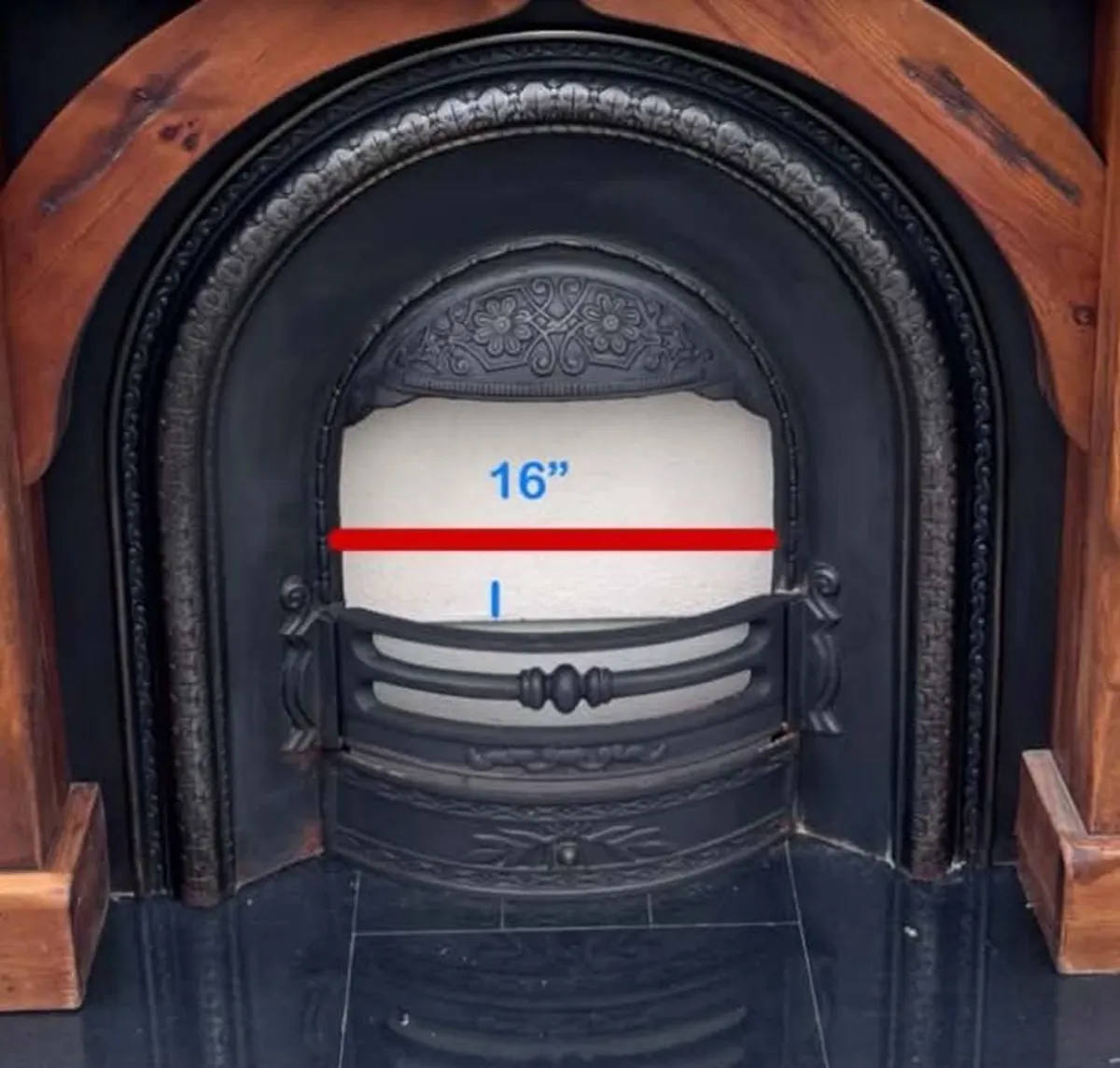 Cast Iron Fireplace insert - Image 1