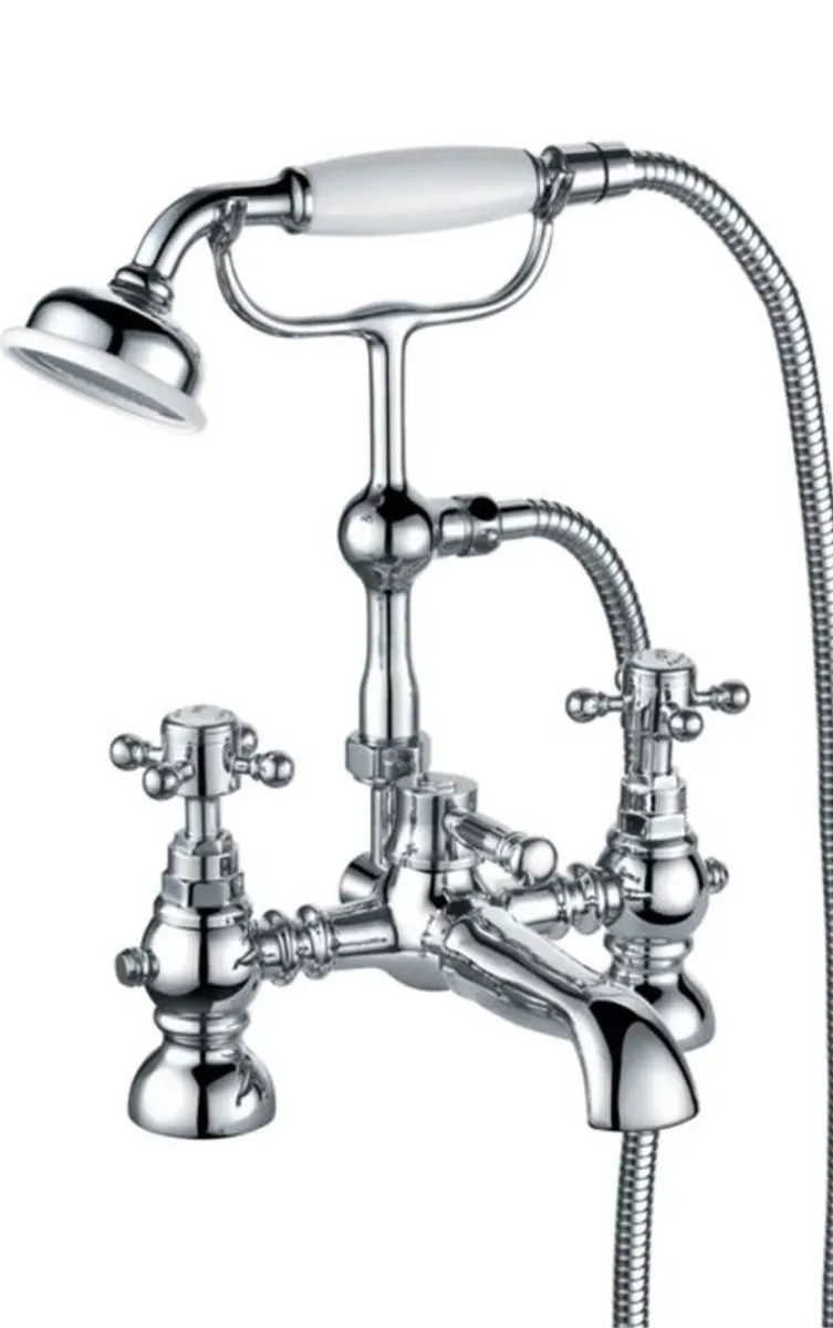 Traditional taps & Bath Shower filler 30% SALE - Image 1
