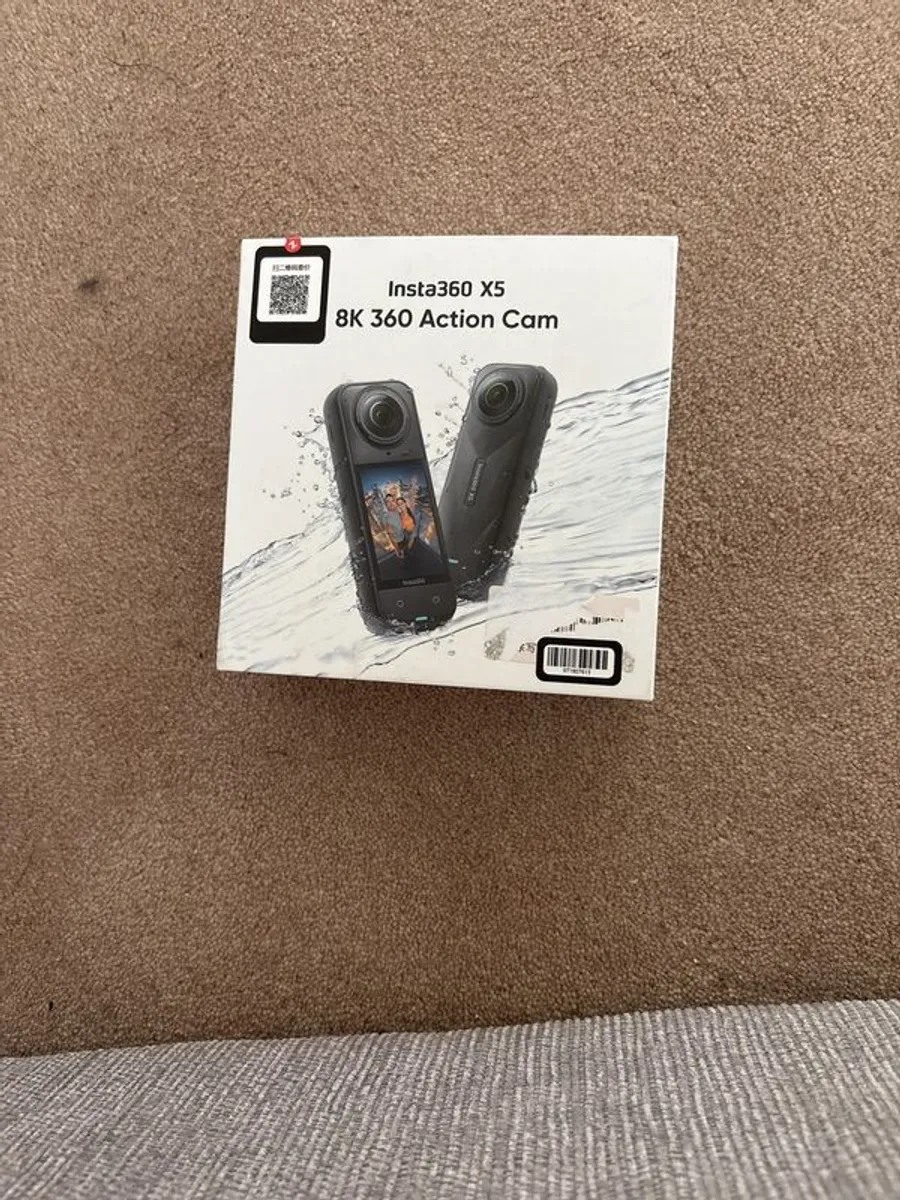 Insta 360 X5 8K 360 Action Cam - Image 1