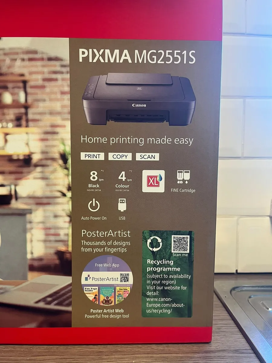 Canon pixma mg2551s  printer - Image 2