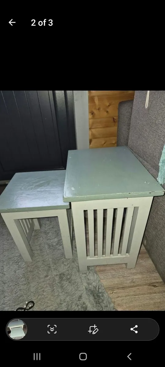 Two oak tables - Image 3